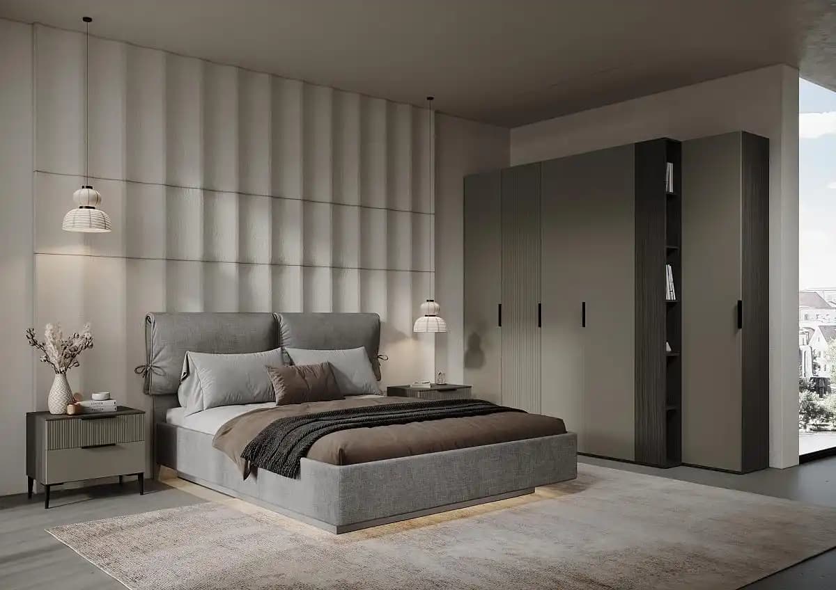 Спальни Сохо графит