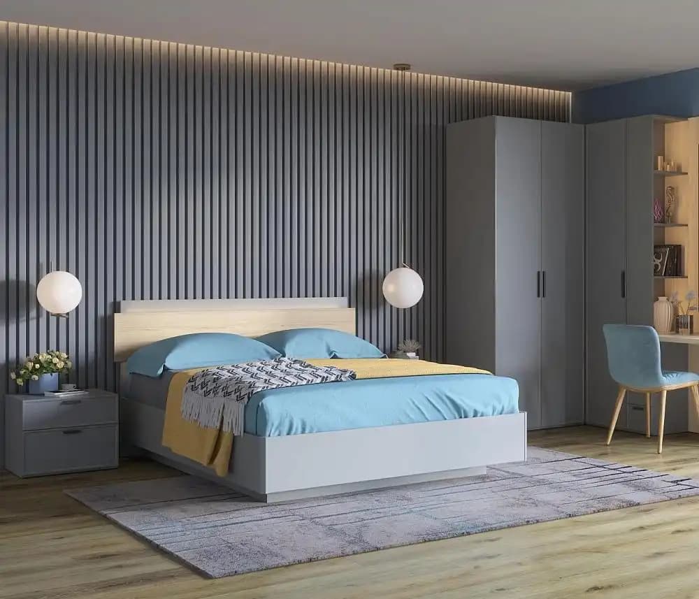 Спальни Римини серая