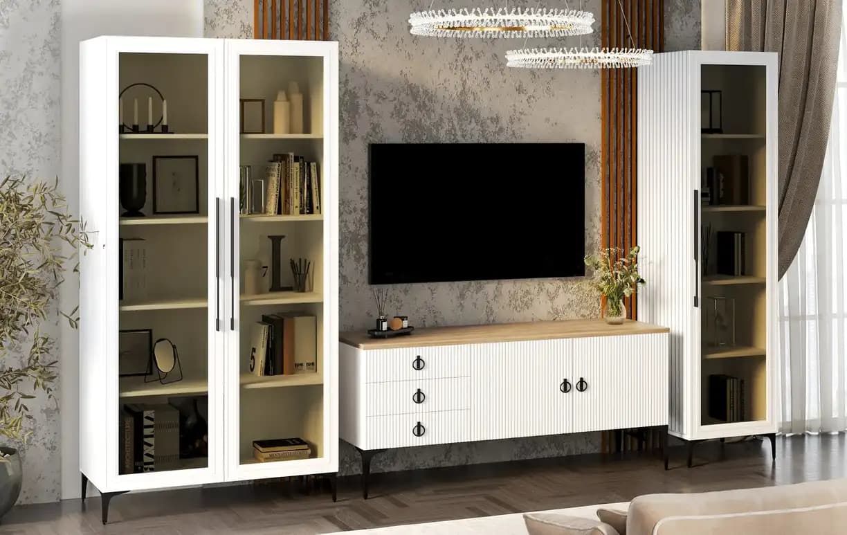 Гостиная Стелла белый