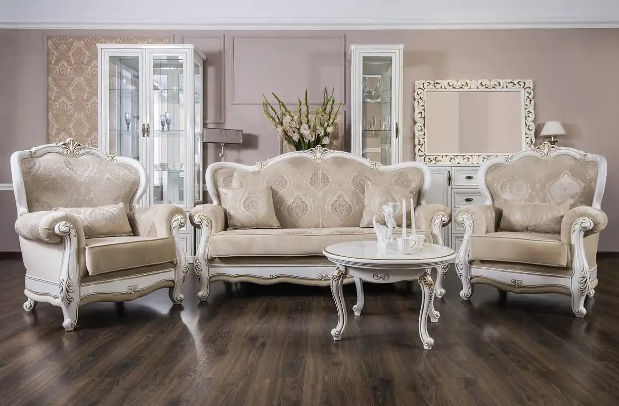 Мягкая мебель Натали (белый)