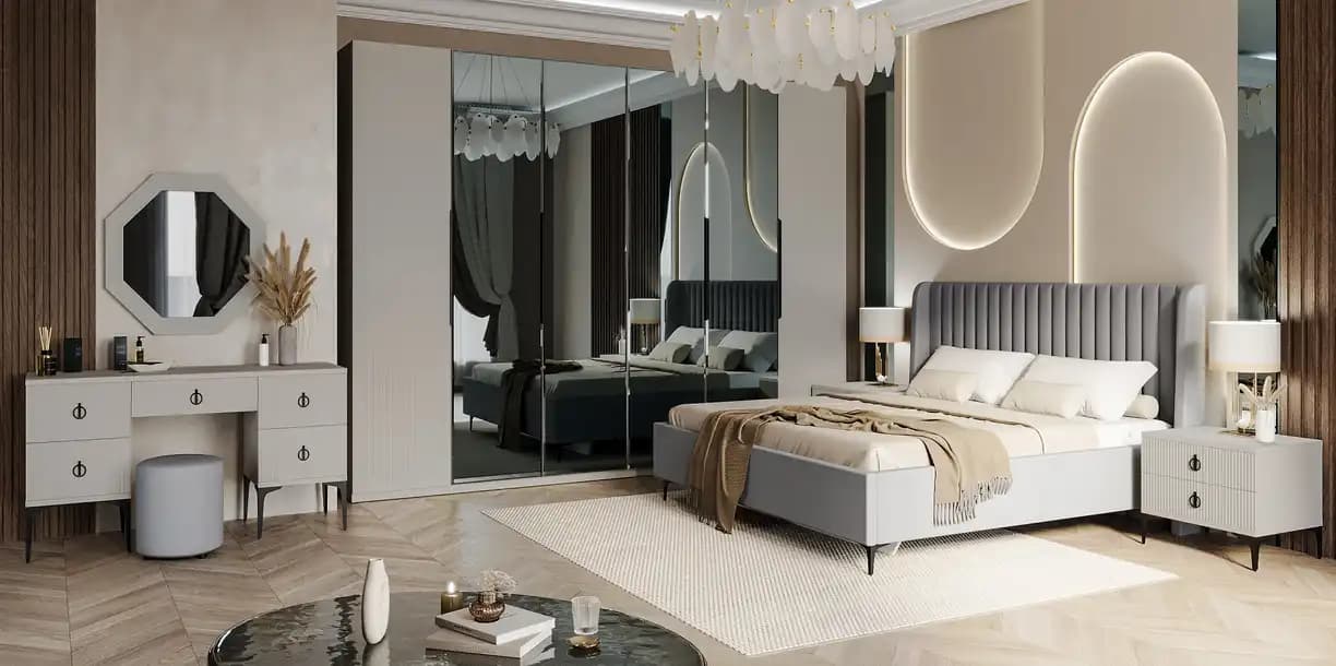 Спальня Стелла (серый)