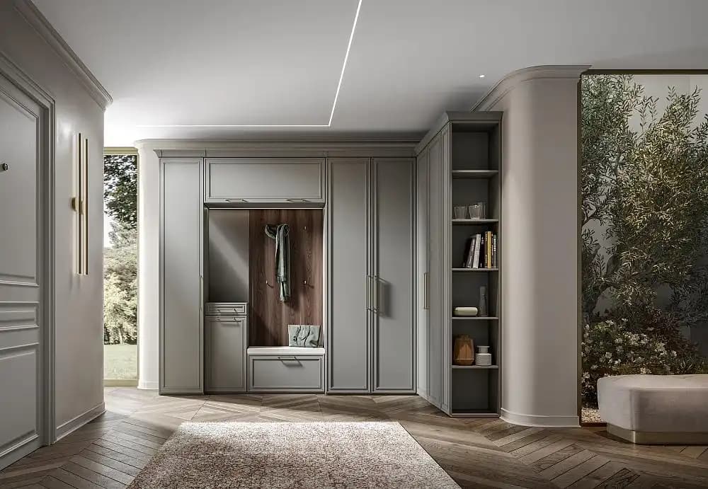 Прихожие Монреаль серый