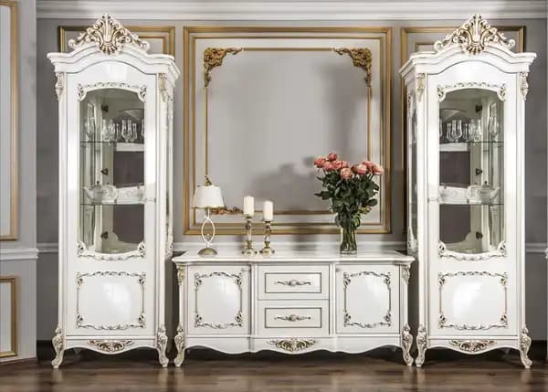 Гостиная Флоренция (белый глянец)