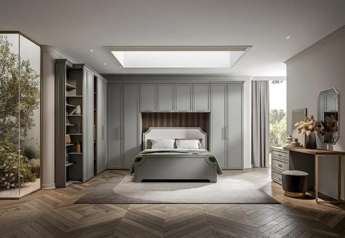 Спальни Монреаль серый